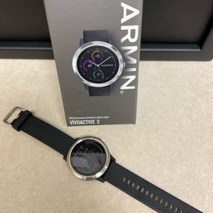 Garmin Vivoactive 3 watch for sale.